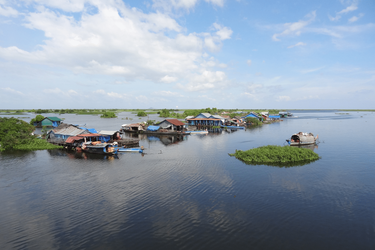 Tonle Sap Kambodża