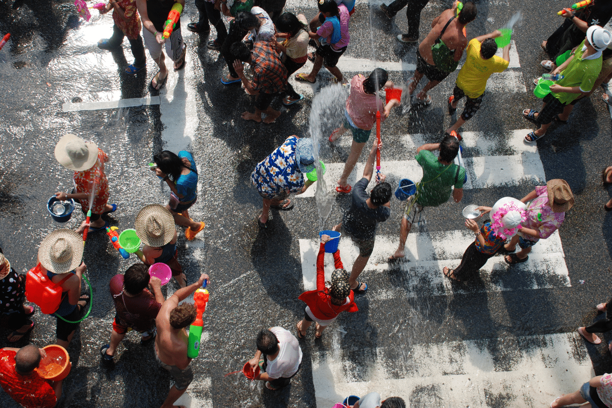 Songkran w Tajlandii