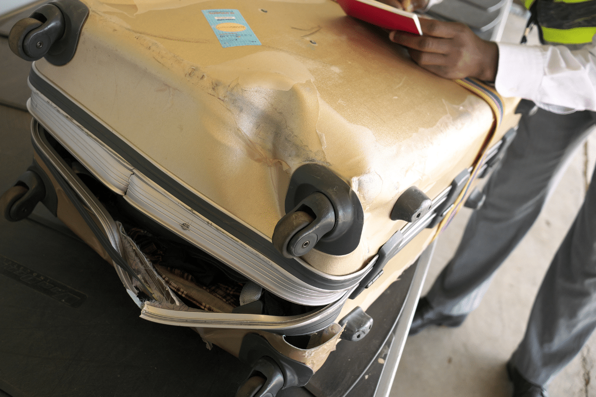 zniszczony bagaż ubezpieczenie