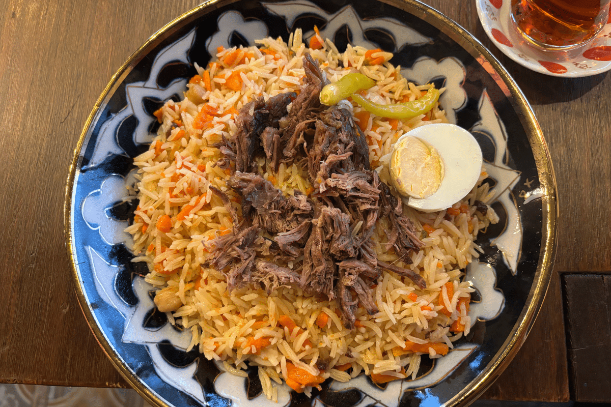 Pilau jedzenie na Zanzibarze