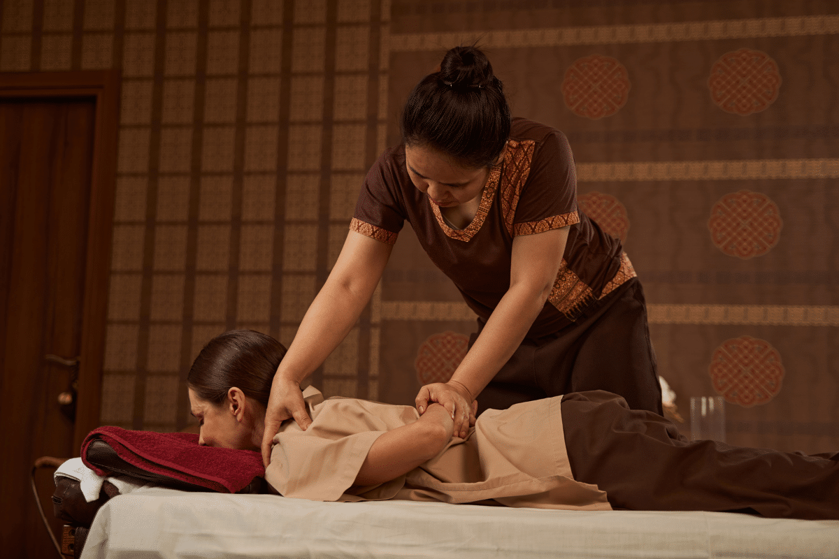 Thai massage